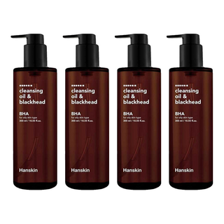 Hanskin BHA 黑頭清潔卸妝油, 300ml, 4瓶