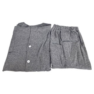 護理服套裝 春夏款 ZHCN2319 黏扣式 XXL 男款 灰色, 1組