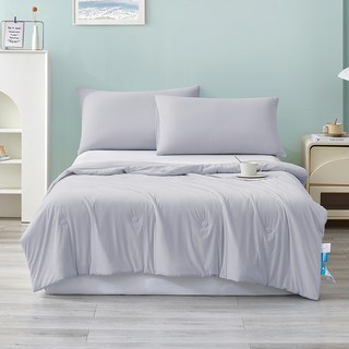 J-bedtime 床寢時光 涼感冰霧凍涼被, 淺銀灰