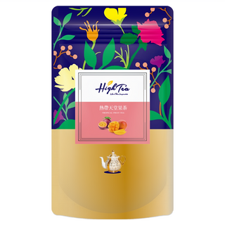 High Tea 伂橙 熱帶天堂果茶, 德國進口花果茶, 熱帶水果香氣濃郁, 3.5g, 12包, 1袋