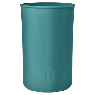 HYDY 矽膠套 450ml適用 保護家具防止刮傷、防滑、防摔、好拿取 外層食用級矽膠 不含塑膠100%無毒可回收, 孔雀綠, 1個