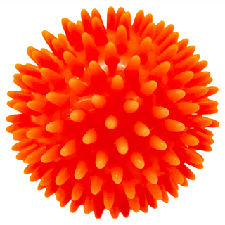 筋膜按摩球 8cm PVC 台灣製, 橘球, 1個