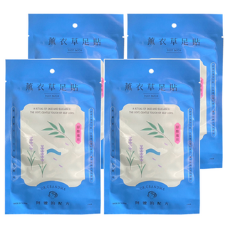 DR.GRANDMA 阿嬤的配方 經典款 薰衣草足貼, 2片, 4包
