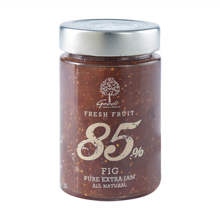 Geodi 85%天然果醬 無花果 純天然成分, 250g, 1罐