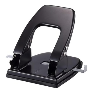 KW-triO 堡勝企業 重型二孔打孔機，最大容量達30張, 黑色, 1個
