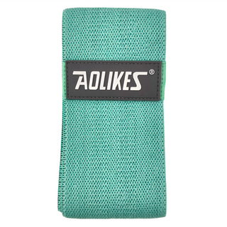 AOLIKES 奧力克斯 臀部阻力訓練帶 120磅 聚酯纖維+乳膠絲 精細包邊, 活力青, 1個