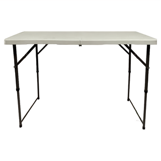 AOTTO 創意傢俱 手提式升降折疊戶外露營, 白色 + 黑色