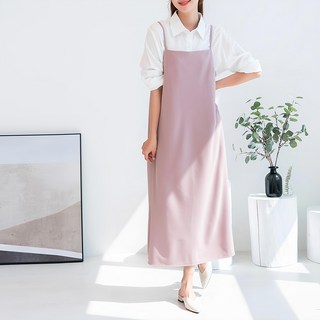 CARET 女款細肩帶側開衩洋裝, 均碼, 薰衣草紫色