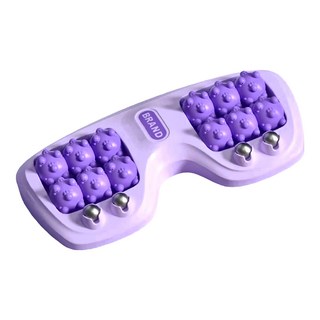 貓爪造型顆粒腳底按摩器，T1705A，PP+磁鐵材質，紫色/綠色/橘色, 顏色隨機, 1台