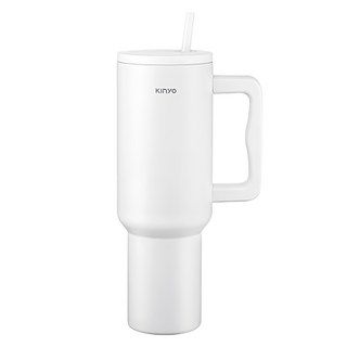 Kinyo 不鏽鋼大容量保溫杯 KIM-3025, 白色, 1.2L, 1個
