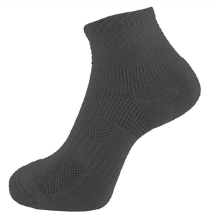 AREX SPORT 除臭機能抑菌科技輕壓氣墊腳踝襪, 石炭黑, L(25~28cm)