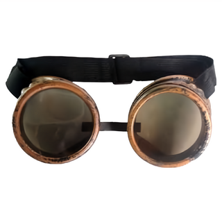 摩達客 COSPLAY派對變裝扮 蒸汽朋克護目鏡, 多色, 1個