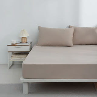 GOODin 竹棉防水床包2件組 70%竹纖維+30%棉 TPU防水膜 可低溫烘乾 通用床高38cm