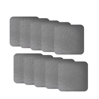 3M 浴室磁磚防滑貼片, 10片, 灰色