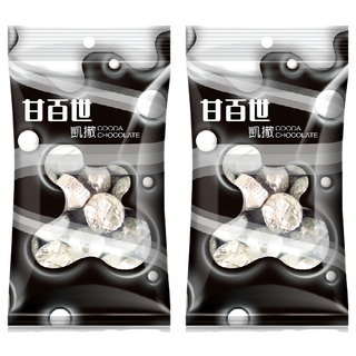 KAISER 甘百世 凱撒巧克力糖, 香濃甜蜜休閒良伴, 150g, 2袋