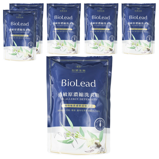 台塑生醫 BioLead 抗敏原濃縮洗衣精 補充包, 1.8kg, 6包