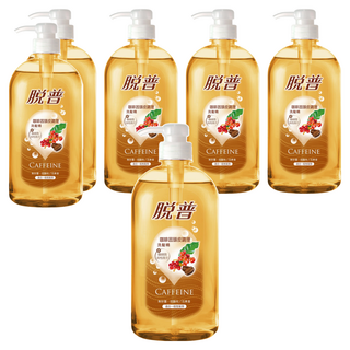 TOP 脫普 咖啡因頭皮調理洗髮精, 800ml, 6瓶