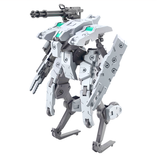 BANDAI HG 本耶普銀牙 模型 附機關砲 2個 + 格林機砲 + 火焰噴射器 + 連接零件 + 貼紙, 1組