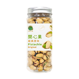 珍實大地 經典原味開心果, 210g, 無添加防腐劑及漂白劑, 1瓶