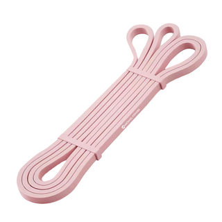 MICHAEL FITNESS 麥克健身 馬卡龍乳膠彈力帶 15磅, 粉色, 2條
