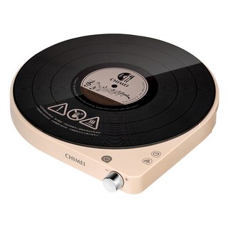CHIMEI 奇美家電 復古黑膠造型 IH變頻電磁爐, FV-13M0MC, 獨立式