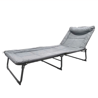 豪華折疊一體床 翻身低噪 四檔調節 舒適床面 深度睡眠, 180 x 65 x 26cm, 灰色