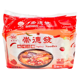 崇德發 麻辣湯麵 82g, 5包