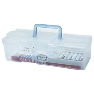 JUSKU 佳斯捷 百貨King 美術家收納箱 收納盒 置物盒 工具箱 顏色隨機, 1個