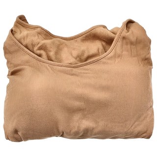 減齡超彈力保暖上衣 XL 駝色 親膚舒適 時尚百搭