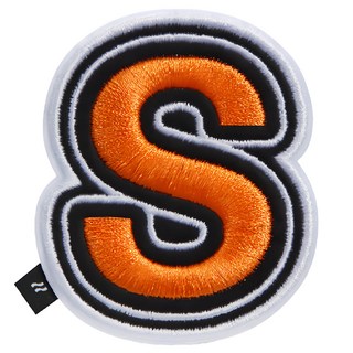 LOJEL 造型貼紙刺繡版本 桔色, EBS, 1張