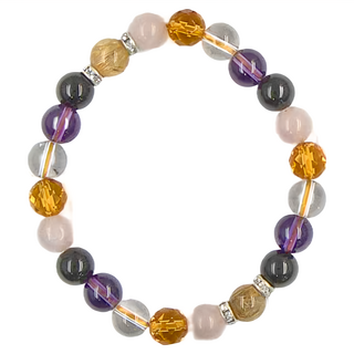 3A寶石級水晶手鍊，守護資產，提升貴人運, 約18cm