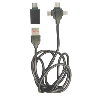 Kolin 歌林 3合1快速充電傳輸線 附OTG高速轉接頭, 1.2m, KEX-DLCP82, 1條