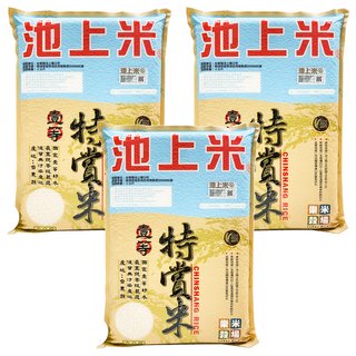 樂米穀場 台東池上一等特賞米, CNS一等, 6kg, 3包