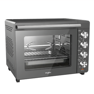 Whirlpool 惠而浦 旋風烤箱 WTOM304CG, 30L容量 上下火獨立溫控 360度旋轉烤籠