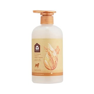 Arf Arf 旺芙 舒敏專用草本護膚燕麥寵物洗毛精, 500mL, 適用於犬貓, 舒敏保濕, 添加蜂蜜及燕麥, 1瓶