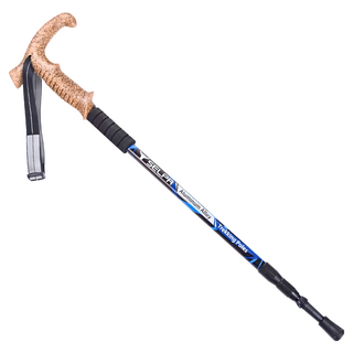 SELPA 御駿 避震彎把登山杖, 藍色，黑色, 2支