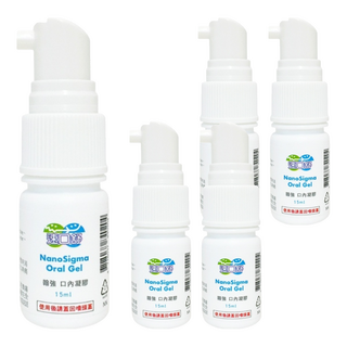 nano 翰強 速口舒 口內凝膠-噴瓶型, 15ml, 5瓶