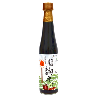 糧源九九 草屯鎮農會 糙米鹽麴醬油 420ml, 1瓶