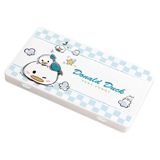收納王妃 TSUM隨身口罩盒, 藍格唐老鴨, 1個