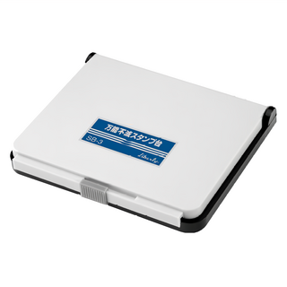 LIBERTY 利百代 萬能不滅印台，防水耐光、滑軌式盒扣設計, 藍色, 1個