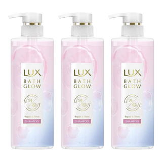 LUX 麗仕 Bath Glow 修復亮澤洗髮精, 490g, 3瓶