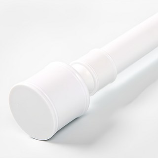 FREESPACE 伸縮窗簾組 白色, 6尺 100~180cm