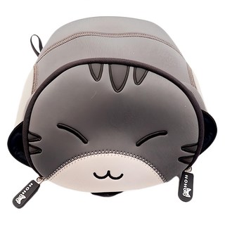 NOHOO 諾狐 趴趴兒童背包, 可愛3D造型輕巧透氣, 21 x 19 x 14cm, 小貓