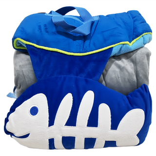 stephen joseph 鯊魚造型兒童外出睡袋 62.8 x 133.3cm