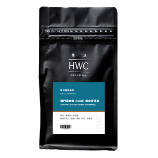 HWC 黑沃咖啡 蘇門達臘島火山湖黃金曼特寧 227g (半磅) - 單品咖啡, 1包, 咖啡豆(無研磨)