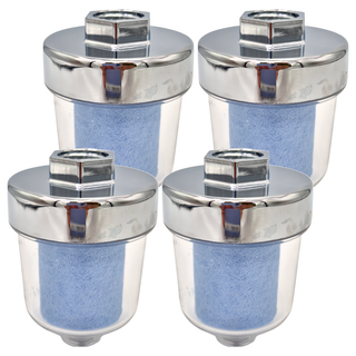 FANCY LIFE 沐浴過濾器 + 濾心 Set, 1入, 4組, 无味