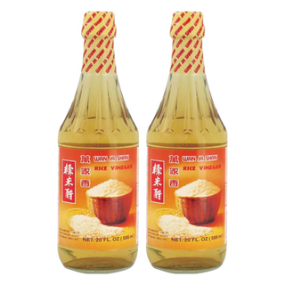 萬家香 糯米醋 100%純天然釀造 無添加防腐劑, 595ml, 2瓶