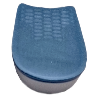 高彈力防滑耐磨增高鞋墊 2入 立體3D幾何透氣孔, 2.5cm, 藍色, 1組