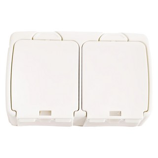 收納盒3件組, 白色, 1組