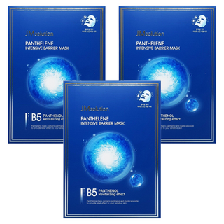 JMsolution 肌司研 維他命B5緊緻修護補水面膜 10片, 含有維他命原B5, 羥基積雪草苷, 古阿若蓮, 強化肌膚屏障, 鎮靜受刺激的肌膚, 輕薄貼合, 3盒